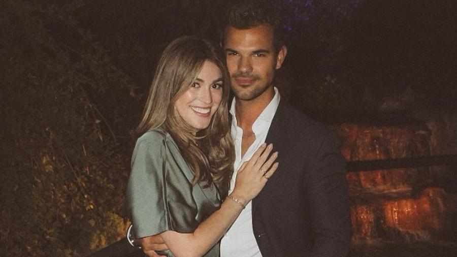 Taylor Lautner e Taylor Dome se casaram ontem - Reprodução/Instagram