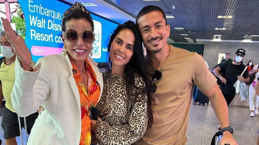 Narcisa Tamborindeguy, Manuela Giannini e Renan Machado - Reprodução/Instagram