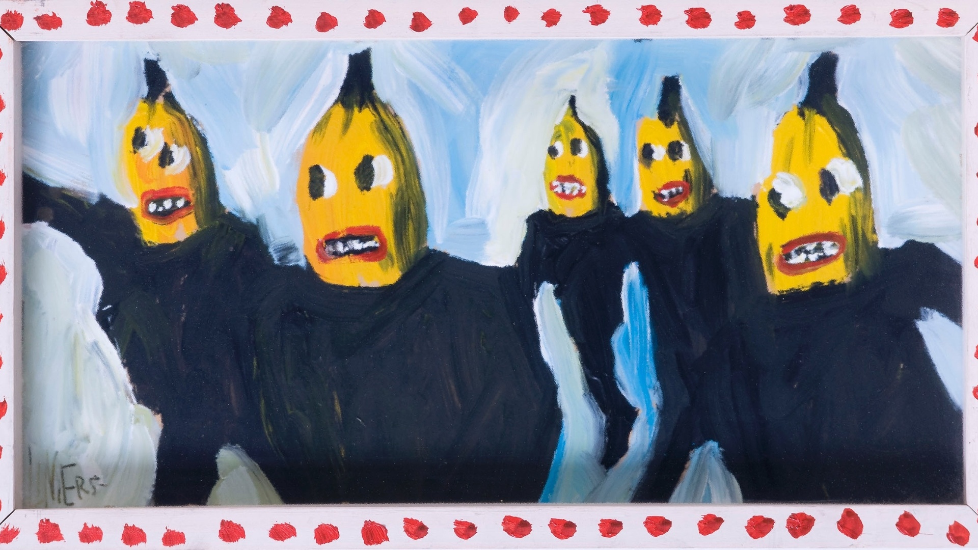 Quadro pintado pelo quadrinista argentino Liniers - Divulgação/Macanudismo