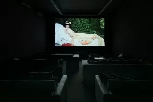Sala Antonio da Galeria Vermelho que inaugura nesta sexta (8) com filme "O caso Dora" - Edouard Fraipont/Divulgação
