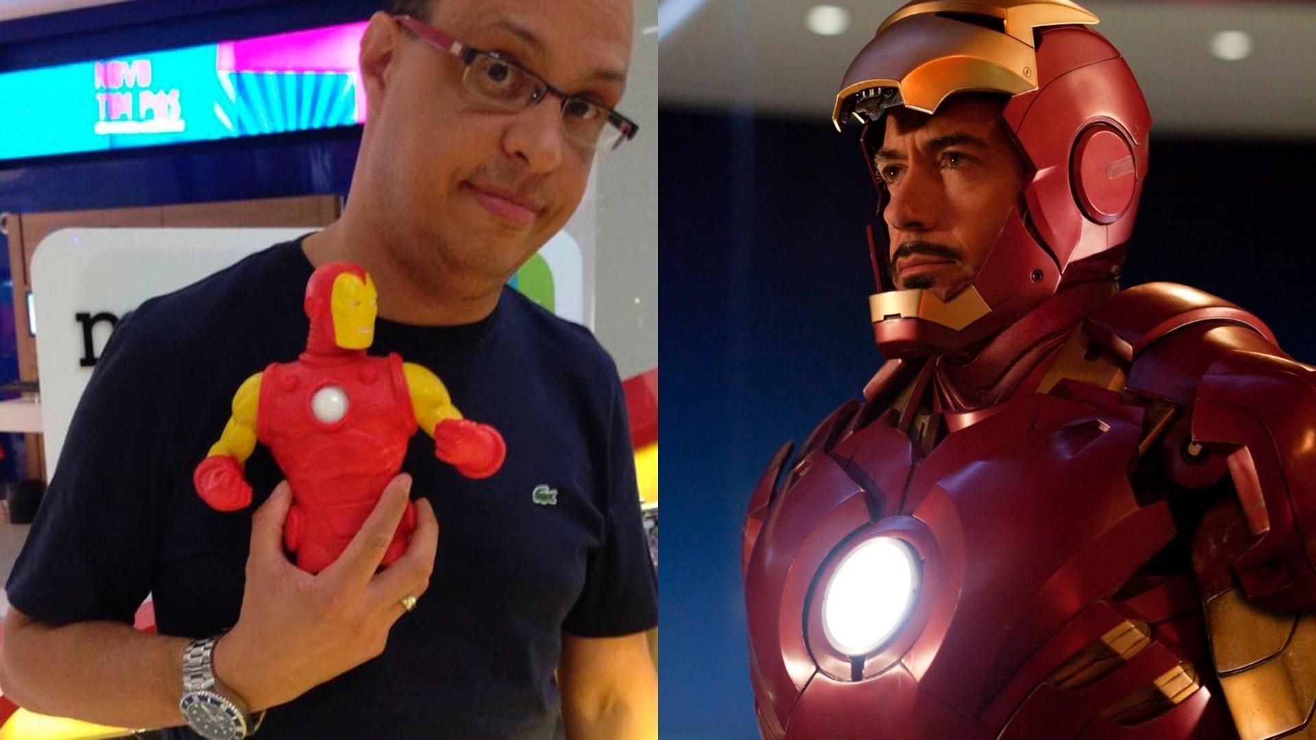 Marco Ribeiro/Homem de Ferro - Cena do filme Homem de Ferro 2 (2010), de Jon Favreau - Reprodução Instagram/Reprodução