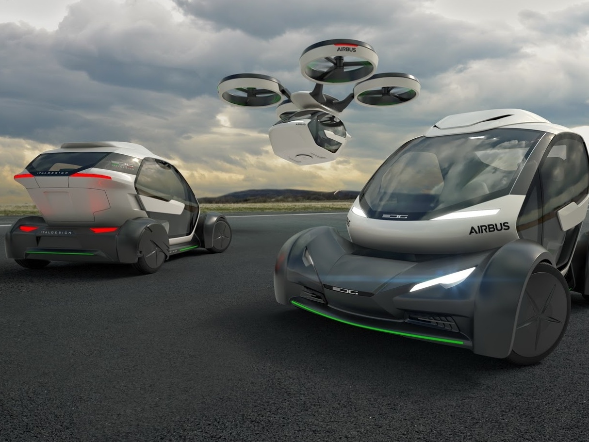Airbus mostra conceito de carro voador; projeto ainda está longe de existir  - 01/05/2017 - UOL Carros