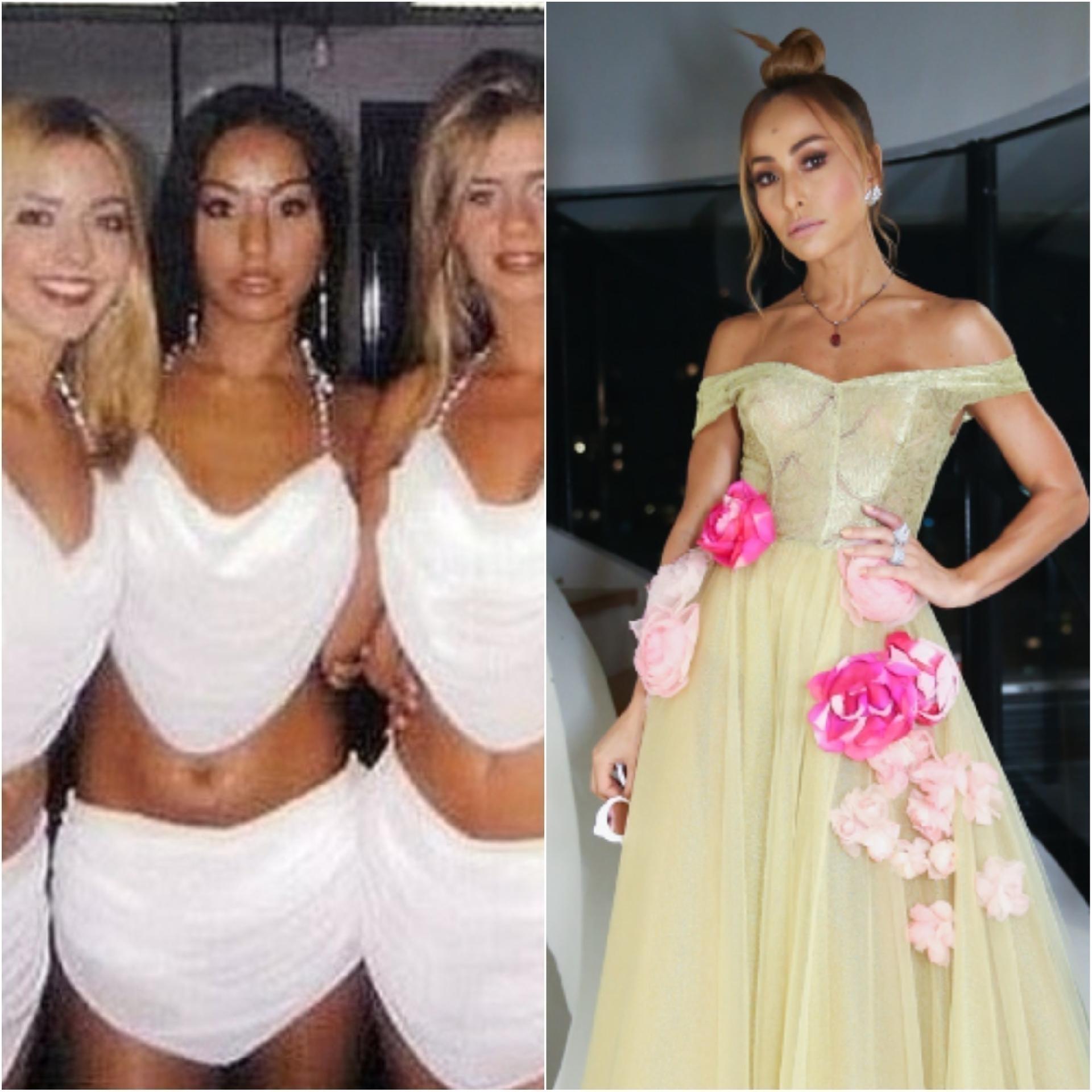 Quando deixou Penápolis, São Paulo, para cursar Dança Contemporânea na UFRJ, Sabrina Sato precisou dançar conforme a música e teve uma passagem pelo balé do Faustão entre 2000 e 2001. Dificilmente ficava em posição de destaque no palco porque a estudante de educação física não tinha o corpaço que tem hoje. Dois anos depois, entrava no "BBB3" e   Sabrina estourou. Hoje, ela é apresentadora - Reprodução TV Globo/Montagem UOL