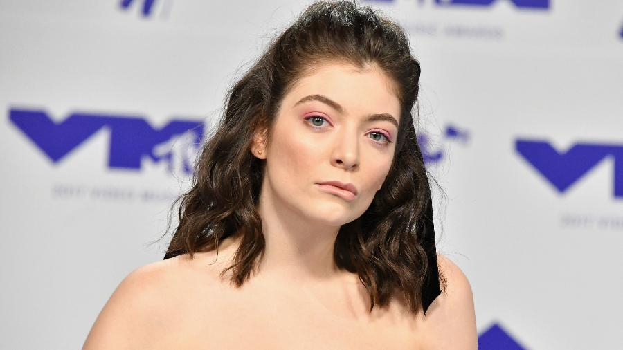 A cantora Lorde em uma fotografia 2017 - Getty Images