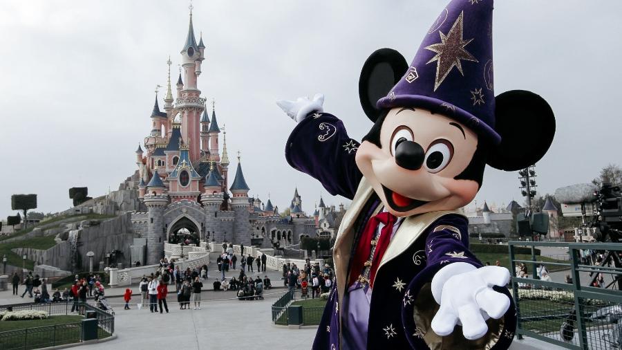 Mickey Mouse, símbolo da The Walt Disney Company  - AFP
