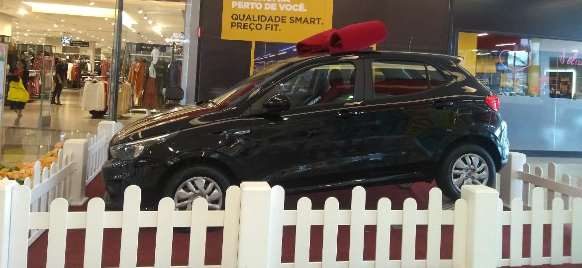 Fiat Argo é um dos carros sendo sorteados por shopping-centers - Divulgação