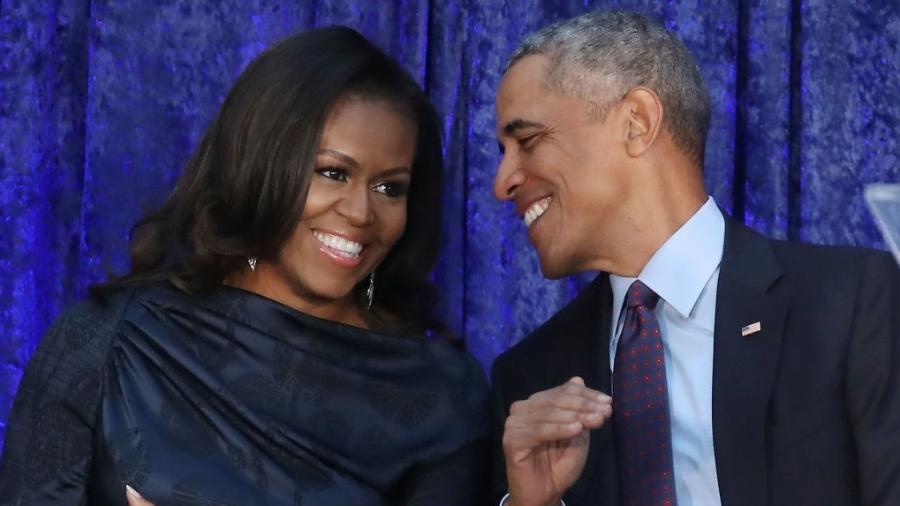 Michelle e Barack Obama farão podcasts - Mark Wilson/Getty Images