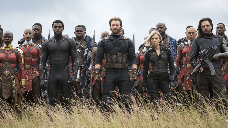Cena de "Vingadores: Guerra Infinita" - Reprodução - Reprodução