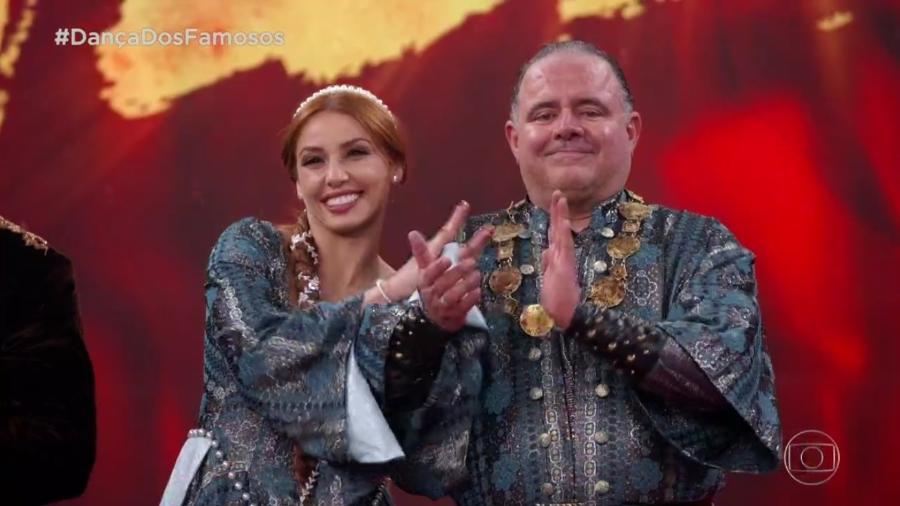 Leo Jaime e Larissa Parison, campeões da "Dança dos Famosos" 2018 - Reprodução/TV Globo