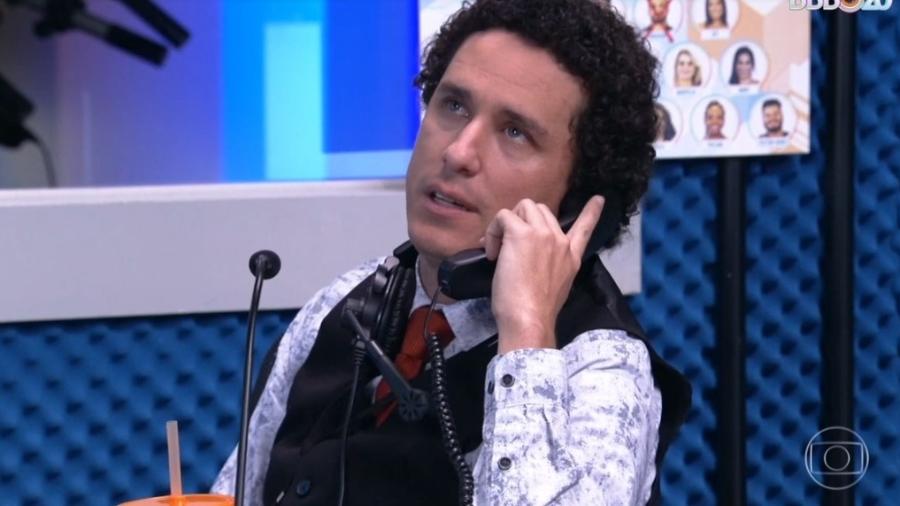 Rafael Portugal apresenta o CAT BBB - Reprodução/TV Globo