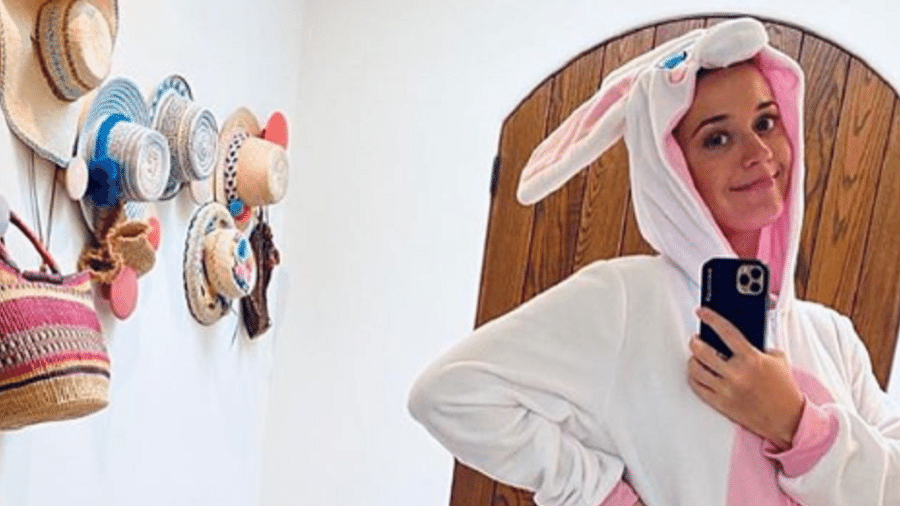 Katy Perry posta foto de coelhinho para comemorar a Páscoa - Reprodução/Instagram