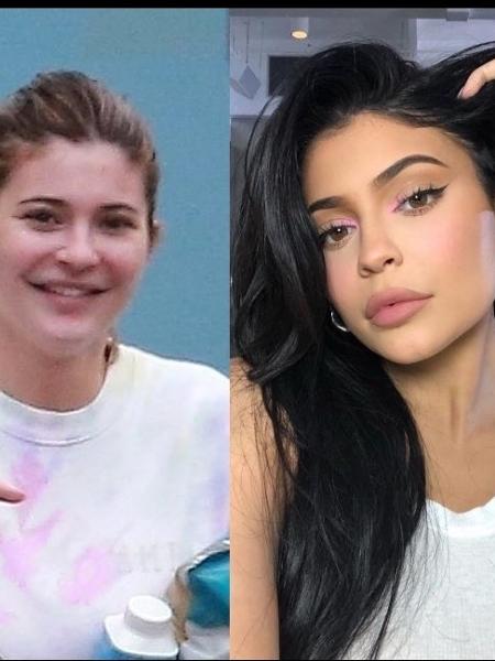 Kylie Jenner sem maquiagem: flagra caiu nas redes - Reprodução/Twitter