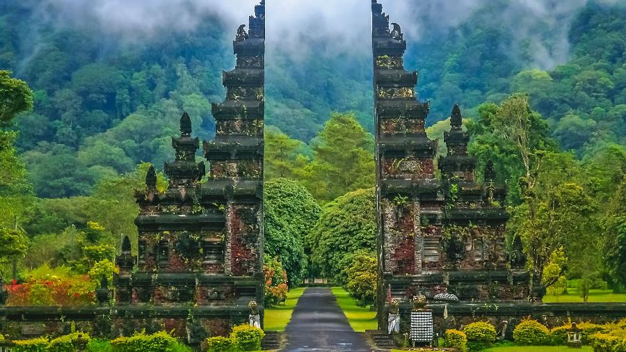 Templo Hindu em Bali, na Indonésia - Getty Images/iStockphoto