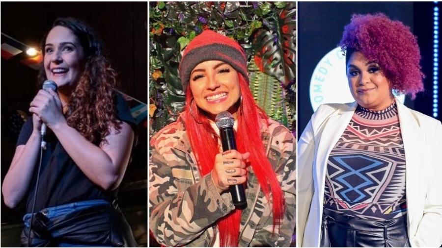 Ste Marques, Gabriela Abdala e Niny Magalhães são nomes que despontam no stand up comedy - Divulgação