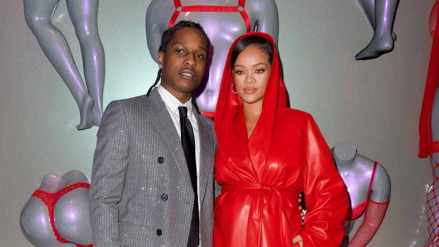 Rihanna e A$AP Rocky - Getty Images