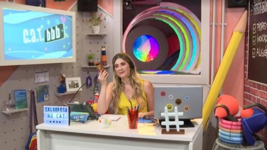 BBB 22: Dani Calabresa dá destaque para zoar Jade Picon - Reprodução/Globoplay