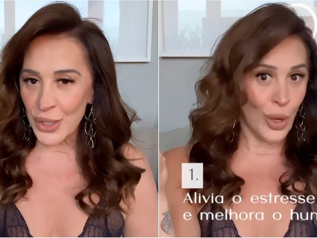 Claudia Raia rebate críticas após vídeo sobre masturbação