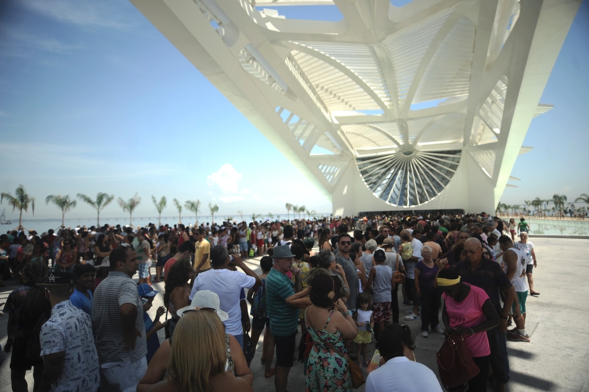 19.dez.2015 - Museu do Amanhã é inaugurado na Praça Mauá, Zona Portuária do Rio de Janeiro - Fabio Teixeira /UOL