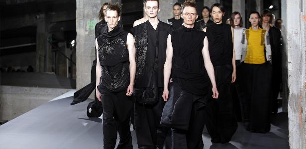 Para a nova coleção, Rick Owens se inspirou no processo de evolução pelo qual todos os animais passam - Getty Images - Getty Images