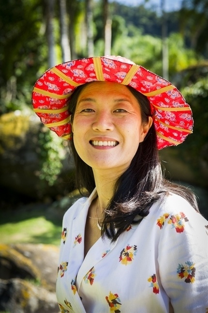 Mieko( Miwa Yanagizawa ) é tia de Alice (Giovanna Antonelli) - João Miguel Júnior/Tv Globo