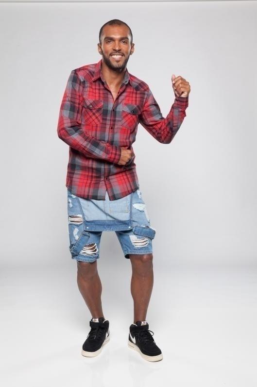 O jogador de futebol Richarlyson tem 34 anos e fará par com a bailarina Camila Moretti - Blad Meneghel e Edu Moraes/Record TV