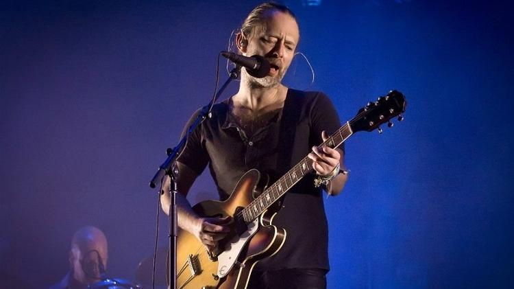 Thom Yorke, líder do Radiohead - Getty - Getty