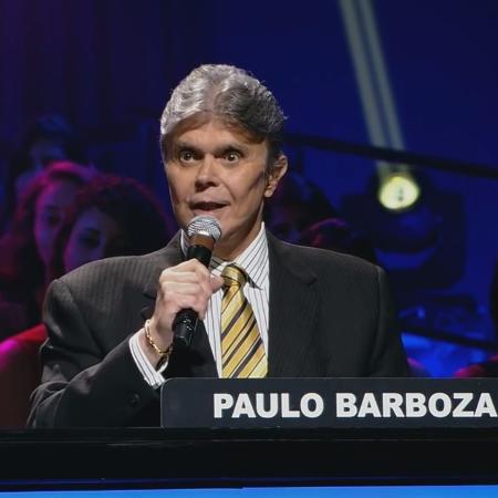 Paulo Barboza no "Troféu Imprensa" - Reprodução/SBT - Reprodução/SBT