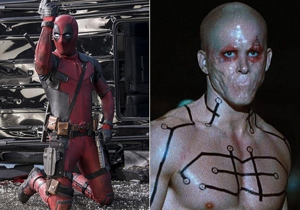 Ryan Reynolds em cenas nos filmes "Deadpool" (2016) e "X-Men: Origens - Wolverine" (2009) - Divulgação