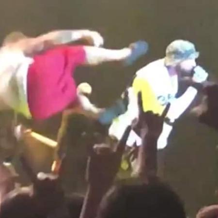 Rapper tenta agredir em show Fred Durst, vocalista do Limp Bizkit - Reprodução/Instagram
