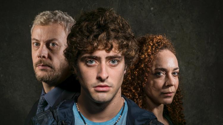 Guilherme Weber, Eike Duarte e Laila Garin formam família em "Malhação: Vidas Brasileiras" - Globo/ Sergio Zalis - Globo/ Sergio Zalis