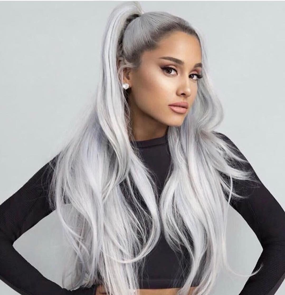 Cabelos de Ariana Grande - Reprodução/Instagram