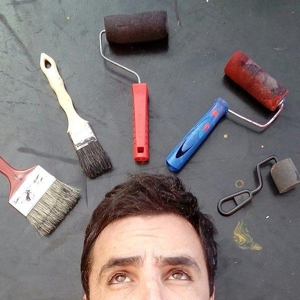 Vinicius, participante do "BBB19", é artista plástico - Reprodução/Instagram