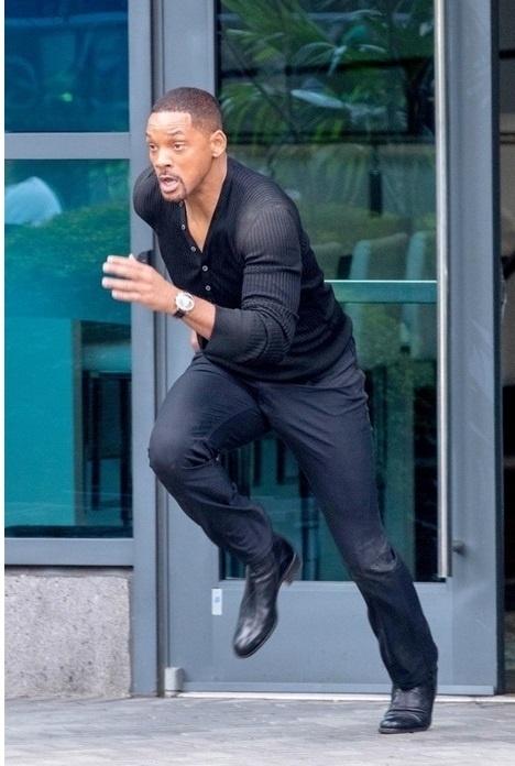 Will Smith e Martin Lawrence são flagrados rodando novo "Bad Boys" - Backgrid/TMZ