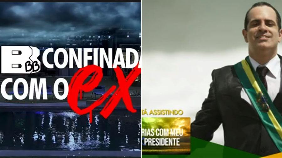 "BBB19" e "Tá no Ar" fazem paródias do "De Férias com o Ex Brasil", da MTV - Reprodução/TV Globo