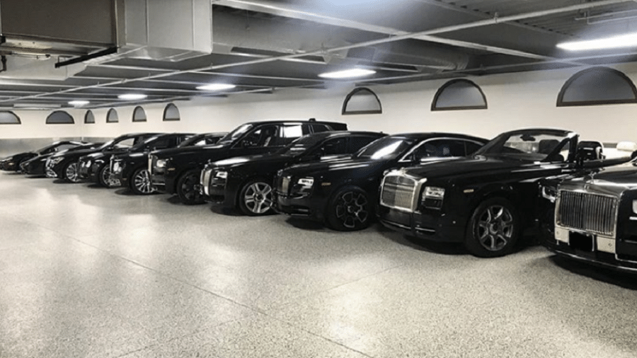 Floyd Mayweather ostenta coleção de carros no Instagram - Reprodução/Instagram