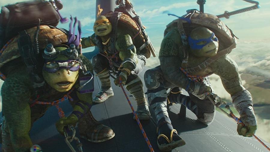 Cena do filme "As tartarugas Ninjas — Fora das Sombras", de 2016 - Reprodução/IMDb