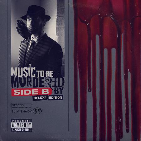 Eminem na capa do "Music to Be Murdered By - Side B" - Reprodução/Twitter