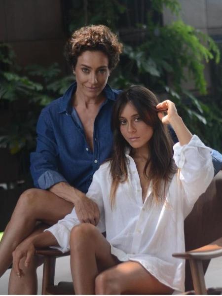 Cynthia Benini e a filha, Valentina Benini, que também é filha de André Gonçalves - Reprodução/Instagram