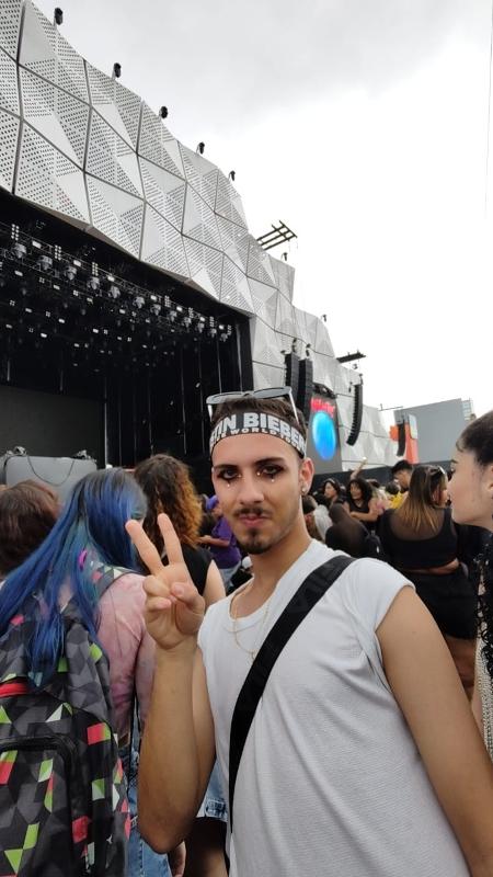 Gabriel, fã de Justin Bieber, foi assaltado em São Paulo antes de chegar ao Rio - Filipe Pavão/ UOL - Filipe Pavão/ UOL