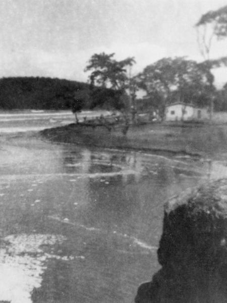 Casa da família no Iporanga, no Guarujá: cercados pelo mato e a praia - Arquivo pessoal - Arquivo pessoal