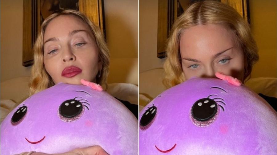 Madonna faz primeiras selfies após ser internada por infecção bacteriana - Reprodução/Instagram