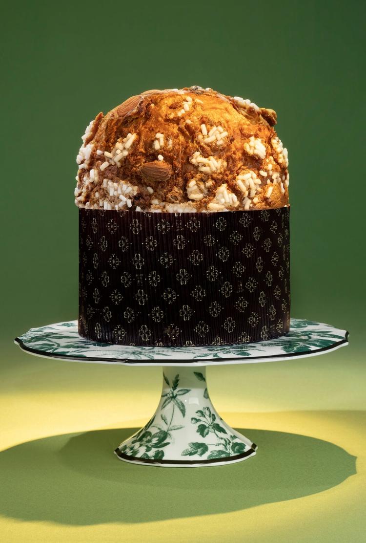 O panetone da Gucci foi elaborado em parceria com a grife de pastelaria Martesana