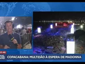Repórter entra ao vivo do Rio durante música 'Chupa Xoxota' e vira meme