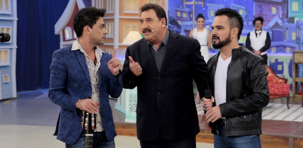 Zezé Di Camargo e Luciano serão atrações do "Programa do Ratinho" nesta quarta-feira, que ainda terá a presença do químico Gilberto Chierice, criador da chamada pílula do câncer - Lourival Ribeiro/Divulgação - Lourival Ribeiro/Divulgação