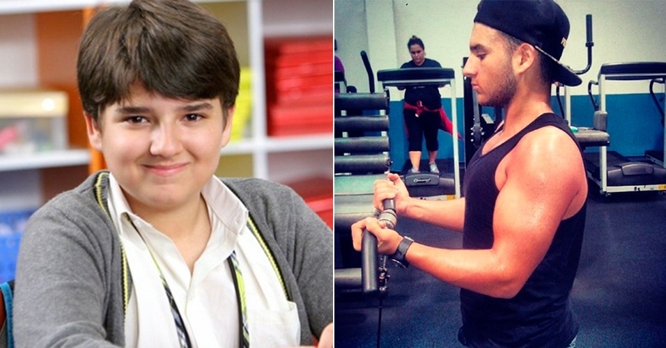 16.mai.2016 - O ator Nicholas Torres, que interpretou Jaime na versão brasileira de "Carrossel", apareceu bem diferente da época na novela - Divulgação/SBT