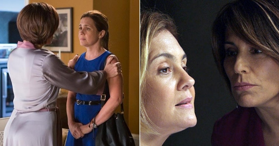 Primeira e segunda fases de "Babilônia" - Reprodução/TV Globo