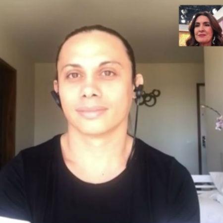 Silvero Pereira se despede de Rogéria ao participar do "Encontro" - Reprodução/Globo - Reprodução/Globo