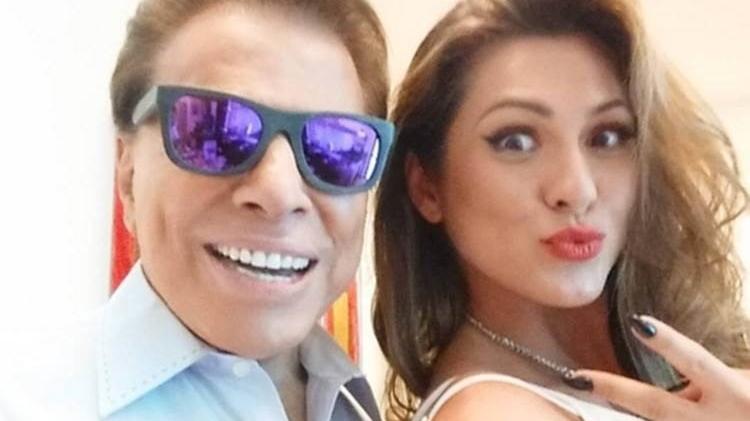 Silvio Santos e Lívia Andrade - Reprodução - Reprodução