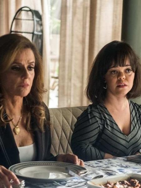 Juliana não cansa de elogiar Marieta Severo. "Após as cenas pesadas, ela sempre me abraça" - Reprodução/TV Globo - Reprodução/TV Globo