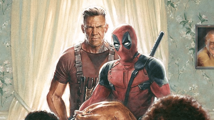 Deadpool e Cable em pôster do filme - Reprodução